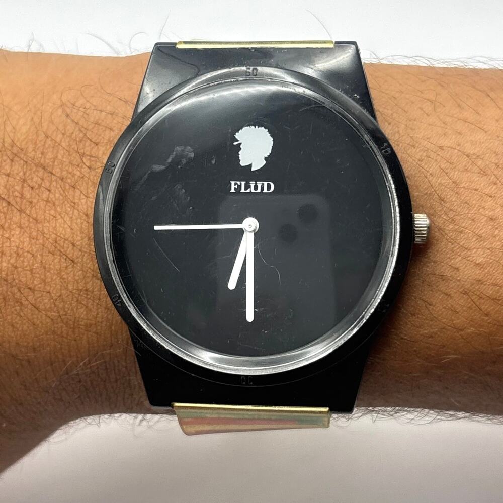 Retro Striped Men's Watch